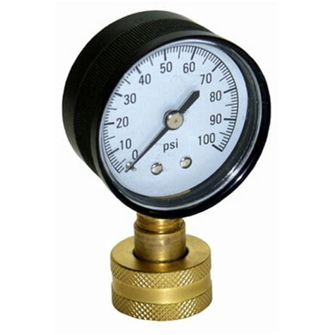 Wsphg100 Water Pressure Test Gauge 100 Psi Quantity 1