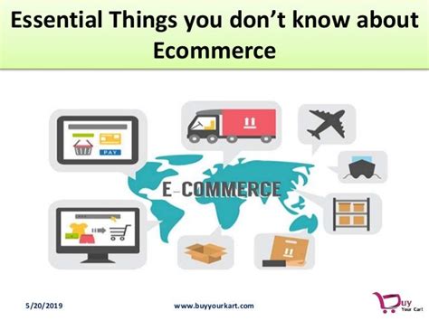 Essential Things You Know About Ecommerce