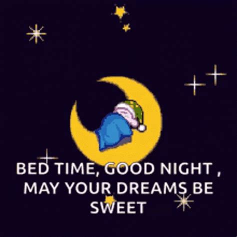 Good Night Sleep Tight Bed Time Sweet Dreams Gif Gifdb Com