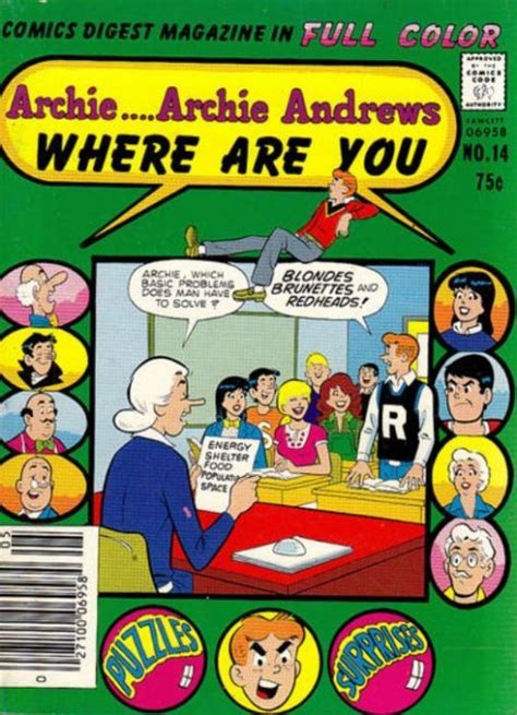 Archiearchie Andrews Where Are You 1 Archie Comics Group