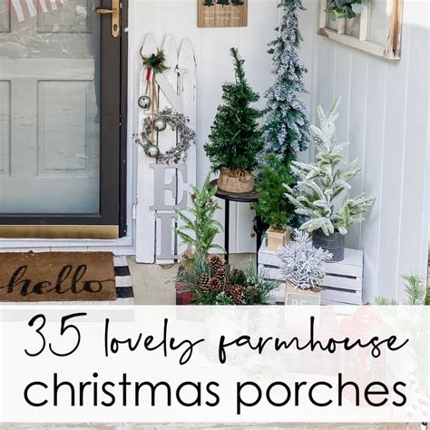 Rustic Front Porch Christmas Decorating Ideas Shelly Lighting