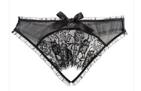 Nk001 Black White Lace Open Crotch Sexy Lingerie G Strings Thongs Panties Buy Womens Panties