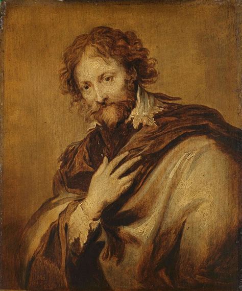 Portrait Of A Man Identified As Peter Paul Rubens 1577 1640 Painter