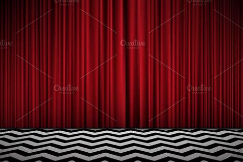 Twin Peaks Background Red Velvet Curtains Twin Peaks Open Air Cinema