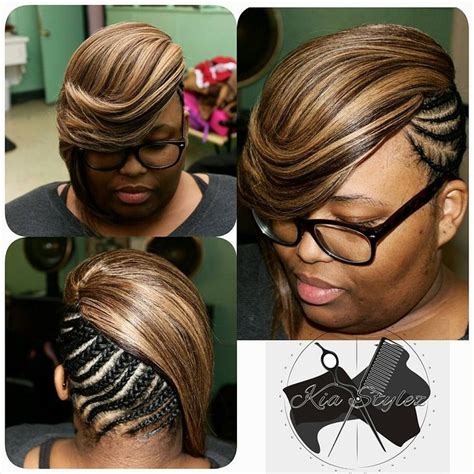 See How To Add Bangs To Different Cornrow Hair Styles