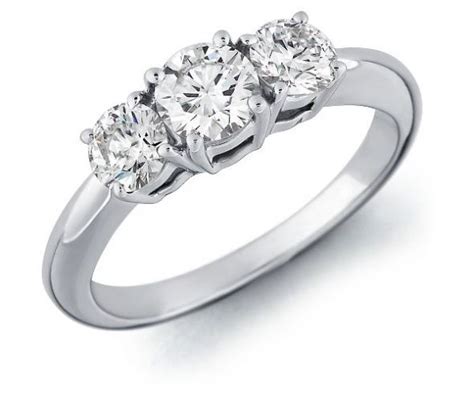 3 stone #engagementrings are a symbol of your past, present and future #love! Wedding band for 3 stone engagement ring?