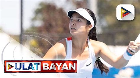 Filipina Tennis Player Na Si Alex Eala Umangat Sa World Rankings Video Dailymotion