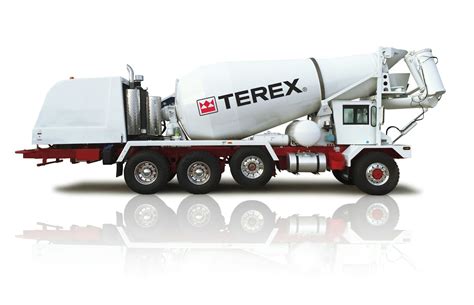 Terex Advance Fd4000 Front Discharge Mixer Truck Reduces Weight