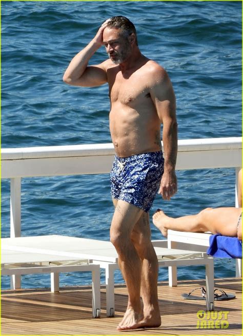 Taylor Kinney Enjoys A Relaxing Day At Lake Como With Girlfriend Ashley Cruger Photo