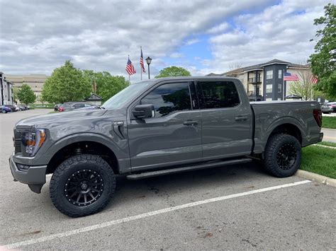 2021 Leadfoot Crew Cab Leveled on Eibach suspension and 305/65R18. | F150gen14.com -- 2021+ Ford ...