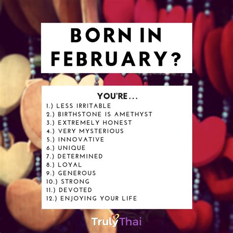 February Facts Trulythai Birthday Quotes For Me February Birthday