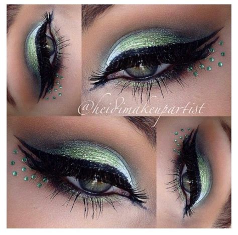 Emerald Green Eyeshadow Party Makeup Makeup Eye Makeup Eyeshadow Makeup