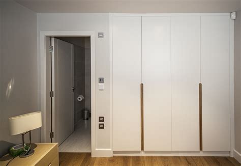 Scandi Range Of Fitted Wardrobes With Real Wood Grooved Handles