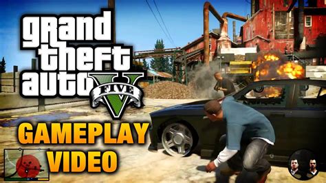Gta 5 Official Gameplay Video Youtube