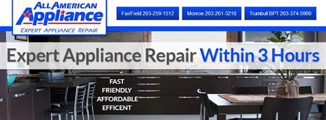 All American Appliance Repair Fairfield Ct
