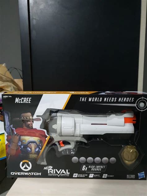 Brand New Nerf Rival Overwatch Mccree Hobbies And Toys Toys And Games On
