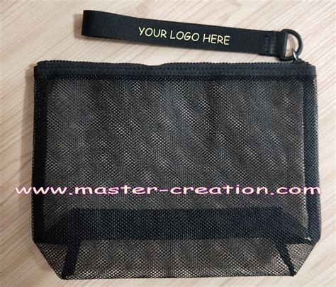 Master Creation International Ltd A Delicate Black Mesh Bag