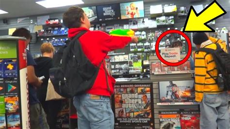 Kid Gets Kicked Out Gamestop For Ps4 Dont Do This Youtube