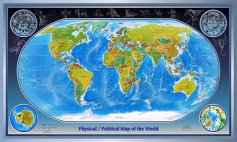 Mapa Fisico Del Mundo Imagui
