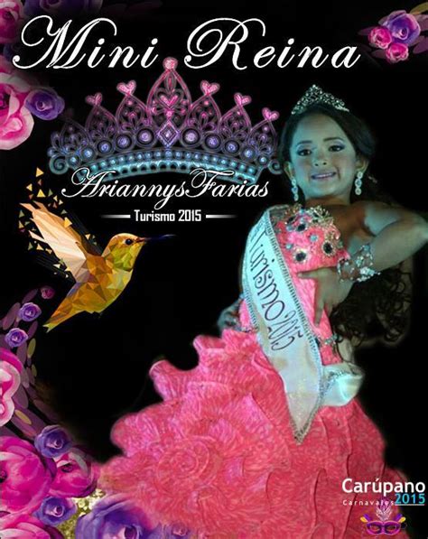 Carnavales De Carupano Mini Reina Del Turismo Ariannys Farias