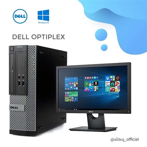 Dell Optiplex 30107010 Core I5 3rd 4gb Ram500gb Hdd With 19 Monitor