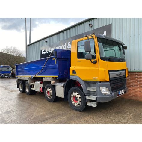 Daf Cf 400 8x4 Tipper 2016 Commercial Vehicles From Cj Leonard And Sons