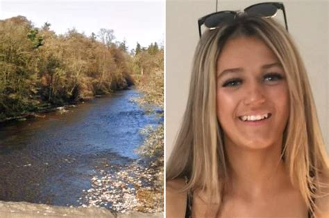 Tributes Paid As Cops Name Scots Schoolgirl 14 Who Died In River