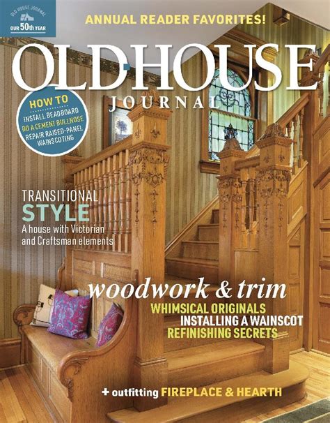 Old House Journal Magazine Magazine