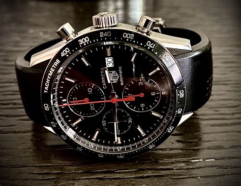 Wts Tag Heuer Carrera Calibre 16 Chronograph 41mm 1199 With Free