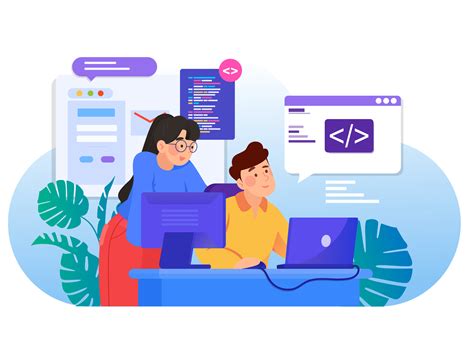 Software Development Vector Illustration Concept By Hoangpts On Dribbble