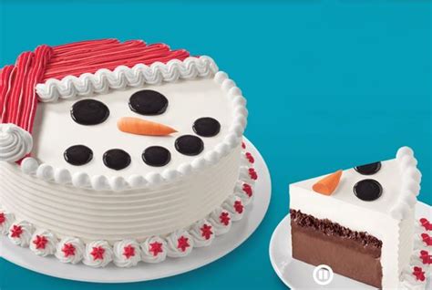 New Holiday Themed Ice Cream Cakes Available At Dairy Queen For A