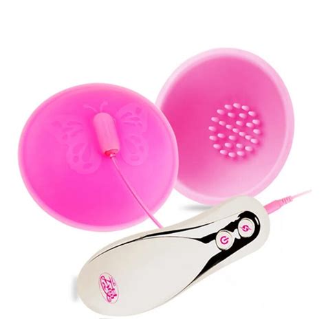 Sex Products Breast Pumps Enlargement Massager Nipples Sucker Stimulator 10 Speed Vibrating Eggs