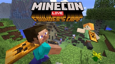 Minecraft Atualização Founders Cape E Criador De Skins Minecon 2019