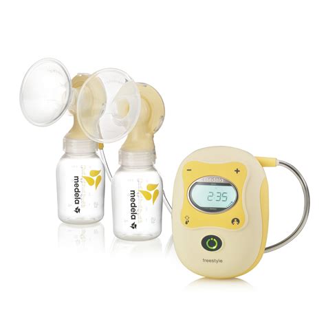 Medela Freestyle Double Electric Breast Pump Hands Free Breastpump Rechargeable Battery