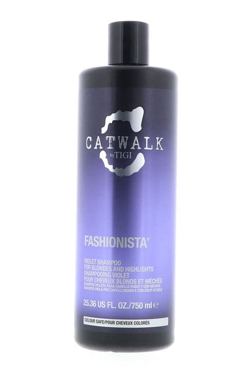 Tigi Catwalk Fashionista Violet Shampoo Oz Walmart Com