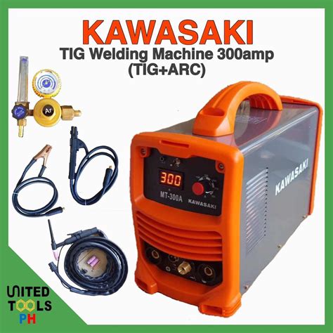 KAWASAKI TIG ARC Welding Machine 300amp DUAL Function W ARGON