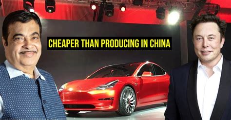 Nitin Gadkari Cost Of Producing Tesla Cars In India To Be Lowest In