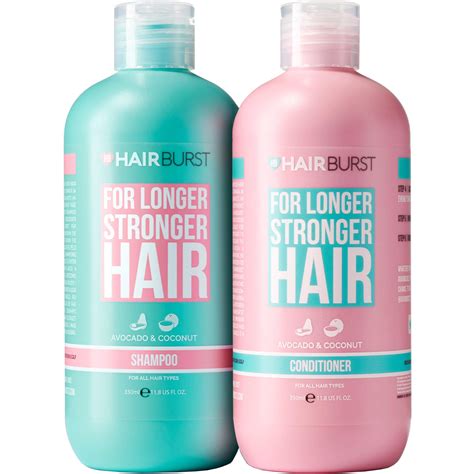 Hairburst Shampoo Conditioner Original Vitamin Bundle All Natural