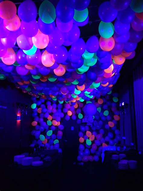 Pin By Melissa Miller On Balloon Images Glow In Dark Party Neon