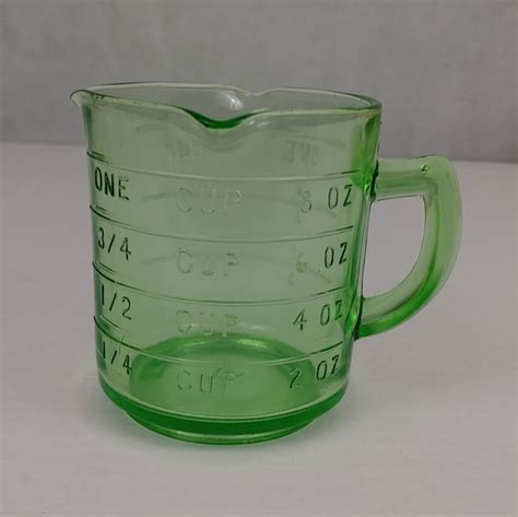 Hazel Atlas Other Vintage Hazel Atlas Green Measuring Cup Spouts