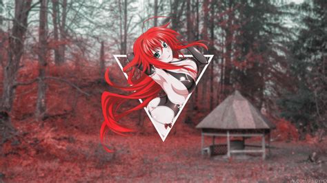 Wallpaper Anime Girls Picture In Picture Gremory Rias
