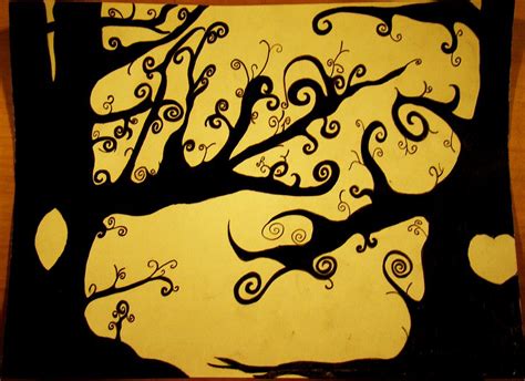 Curly Tree Drawing By Camille Witter Pixels