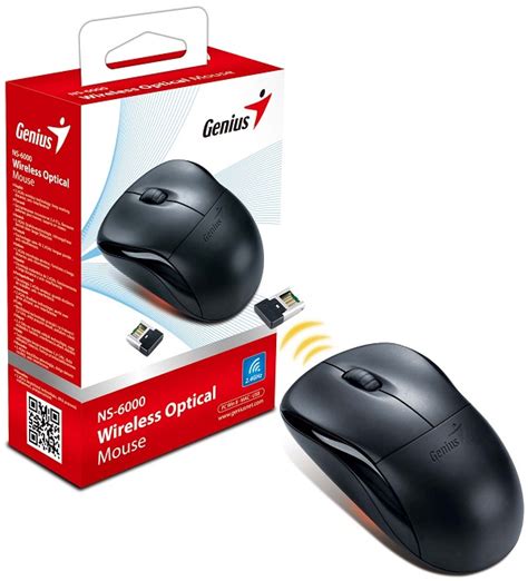 Genius 24ghz Wireless Optical Mouse Ns 6000 Price In Pakistan Genius