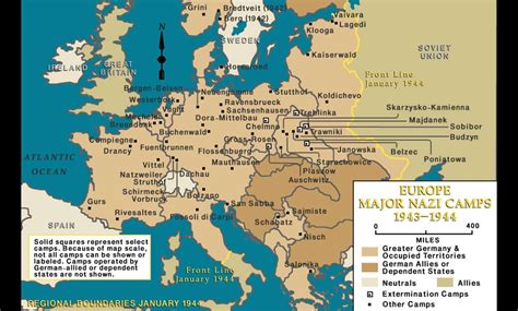 In general, a camp or group of camps is designated to the country whose government was responsible for the establishment and/or operation of the camp. Map Of Concentration Camps