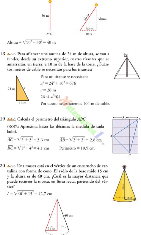 Teorema De Pitagoras Ejercicios Desarrollados Y Aplicaciones Pdf