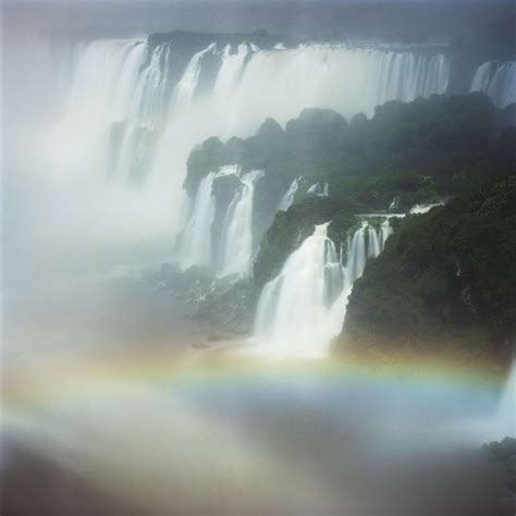 Moonbow Over Iguazu Falls Rainbows Are Produced By