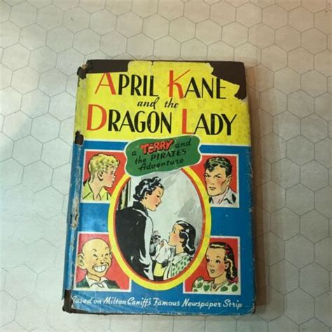 April Kane And The Dragon Lady Whitman Hc Dj 1942 Braunes Cover Milton