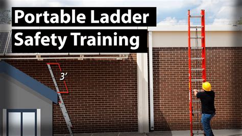 Portable Ladder Safety Training Osha Rules Fall Protection