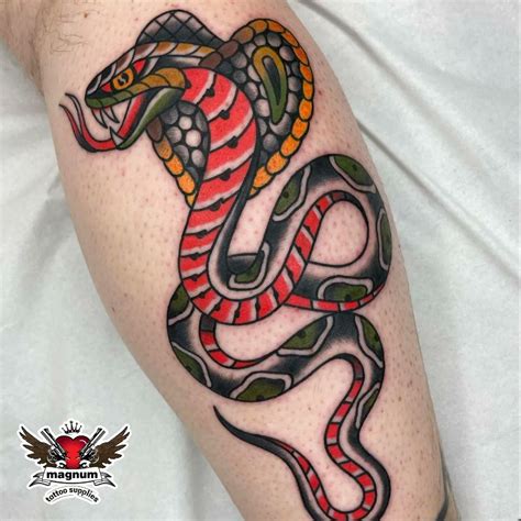 Traditional Cobra Tattoo
