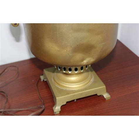 Antique Russian Stamped Ornate Samovar Urn Brass Lamp Chairish